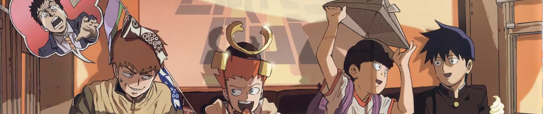 Banner for Mob Psycho 100 II: The First Spirits and Such Company Trip ~A Journey that Mends the Heart and Heals the Soul~