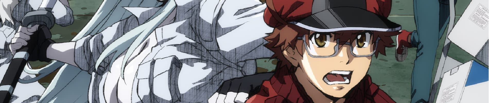 Banner for Cells at Work! CODE BLACK